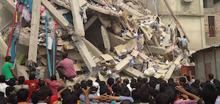 TED Fellow and architect Mohammad Tauheed tells us his experience of the disaster, how corruption and greed can quickly lead to tragedy, and what’s being done to prevent illegal building practices.